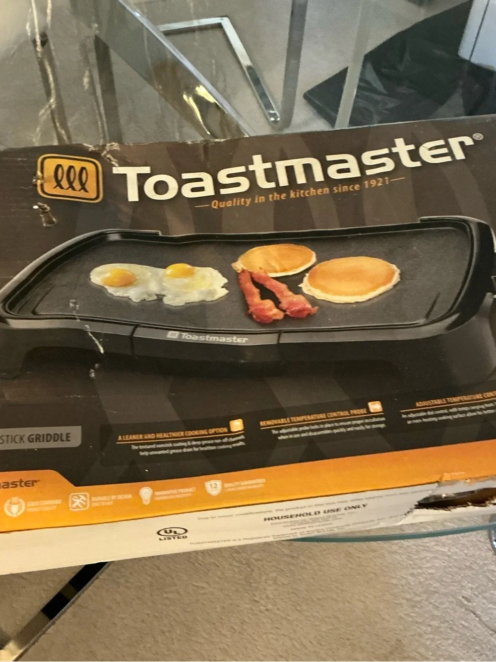 Black Electric Nonstick Griddle - Black